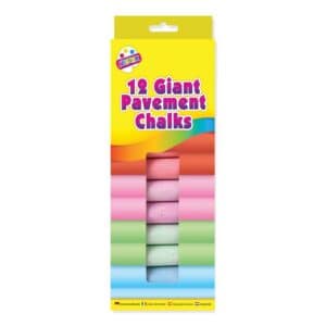 Giant Pavement Chalks 12's from Harrisons Direct