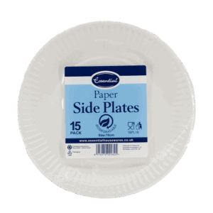 Paper Plates White 18cm 15’s from Harrisons Direct