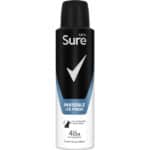 Sure Anti-Perspirant Deodorant Invisible Ice For Men 150ml from Harrisons Direct