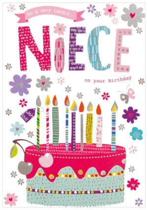 Wholesale Birthday Card Niece from Harrisons Direct