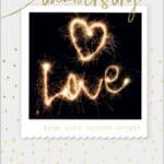 Wholesale Our Anniversary Card - Sparklers from Harrisons Direct