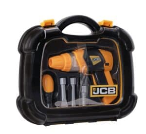 Teamsterz JCB Tool Case & BO Drill from Harrisons Direct