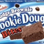A box of Cookie Dough Bites Double Chocolate Fudge Brownie from Harrisons Direct