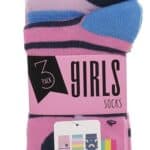 Wholesale Girls 3 Pack Socks from Harrisons Direct