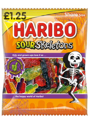 Haribo Sour Skeletons 140g £1.25 PMP