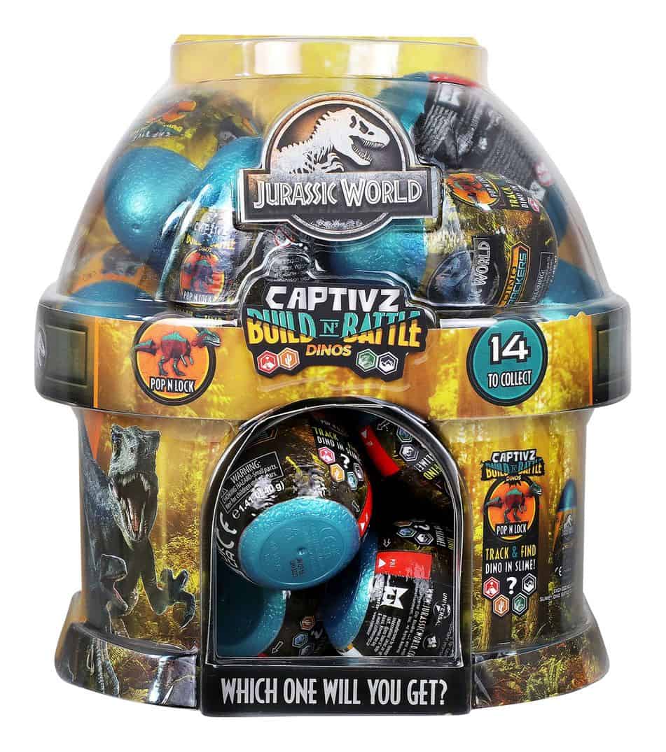 Jurassic World Rebirth Captive Build N Battle Dinos