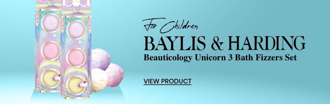 For Children - Baylis & Harding Beauticology Unicorn 3 Bath Fizzers Set