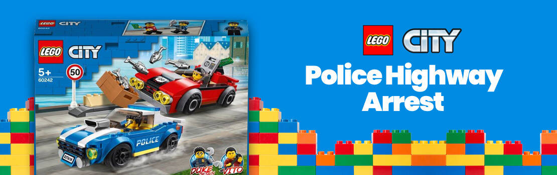 Best Set for Action-Packed Play – LEGO City Police Highway Arrest