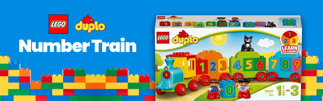 Best Set for Younger Kids – LEGO Duplo Number Train