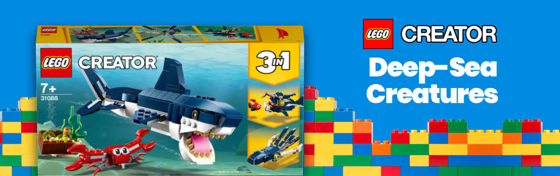 Best for Creative Builders – LEGO Creator Deep-Sea Creatures