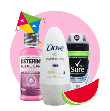 dental care and deodorant image