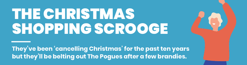 The Christmas Shopping Scrooge
