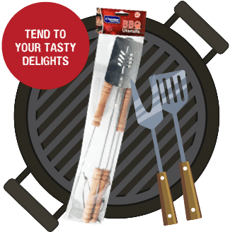 Steel Barbecue Tool Set