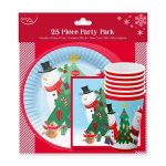 Wholesale Christmas 25 Piece Cute Party Pack from Harrisons Direct