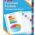 Wholesale 12 Part A4 Pocket Dividers Pack of 10