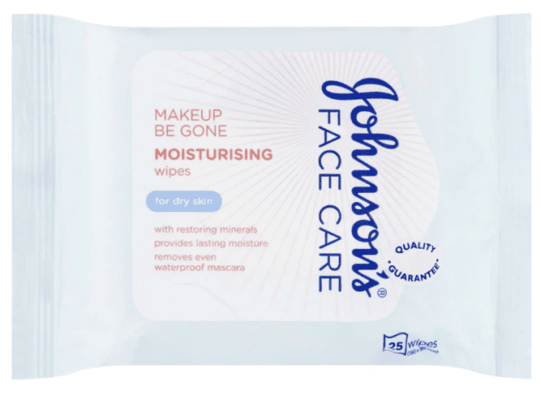 Wholesale Johnson's Facial Cleansing Wipes 25's - Moisturising