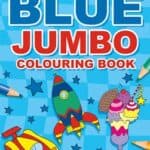 Wholesale The Marvellous Blue Jumbo Colouring Book - Pack Size 12