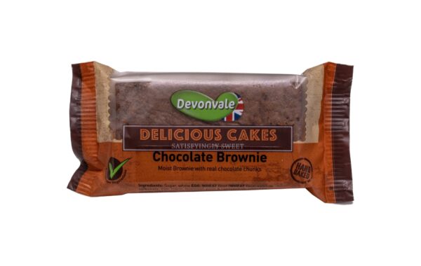 Wholesale Devonvale Delicious Cakes - Chocolate Brownie 60g