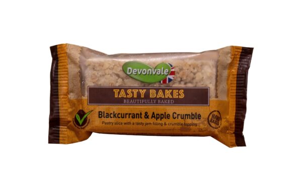 Wholesale Devonvale Tasty Bakes Crumble - Blackcurrant & Apple 80g