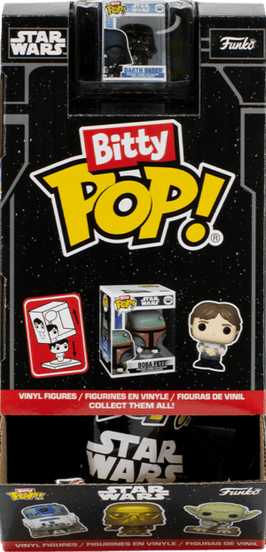 Funko Bitty Pop! Star Wars Assorted CDU from Harrisons Direct
