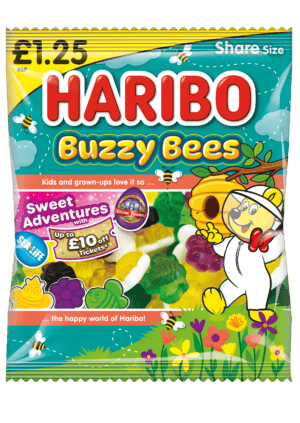 Haribo Buzzy Bees 140g from Harrisons Direct