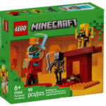 LEGO Minecraft 21266 The Nether Lava Battle set from Harrisons Direct
