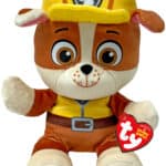 TY Beanie Boos Paw Patrol Rubble 6" Plush from Harrisons Direct