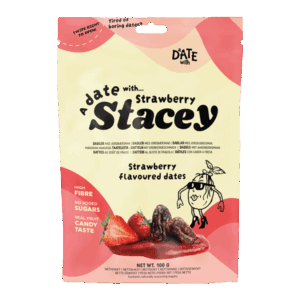 A Date With Strawberry Stacey 100g from Harrisons Direct