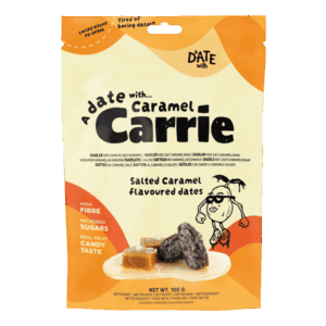 A Date with Caramel Carrie 100g from Harrisons Direct