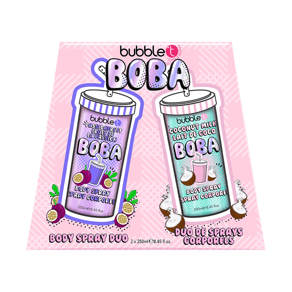 Bubble T Boba Mist 2 Piece Gift Set from Harrisons Direct