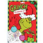 Wholesale Grinch Christmas - Colouring Set from Harrisons Direct