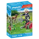 PLAYMOBIL 71467 Action Heroes Firefighters Animal Rescue from Harrisons Direct
