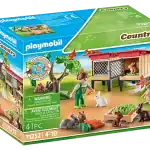 PLAYMOBIL Country 71252 Rabbit Hutch from Harrisons Direct