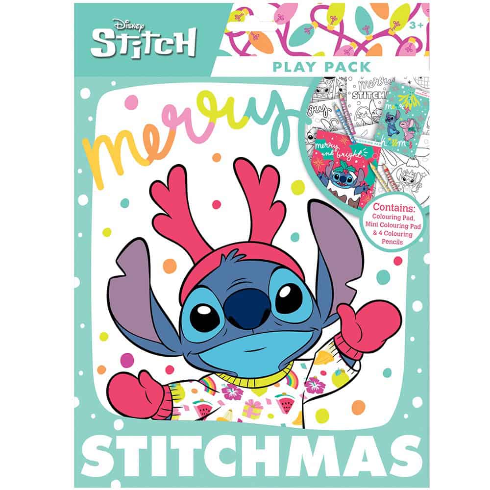 Wholesale Stitch Christmas - Play Pack from Harrisons Direct