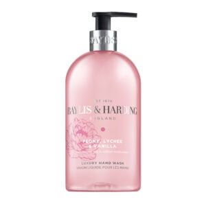 Wholesale Baylis & Harding Peony, Lychee & Vanilla Hand Wash 500ml from Harrisons Direct