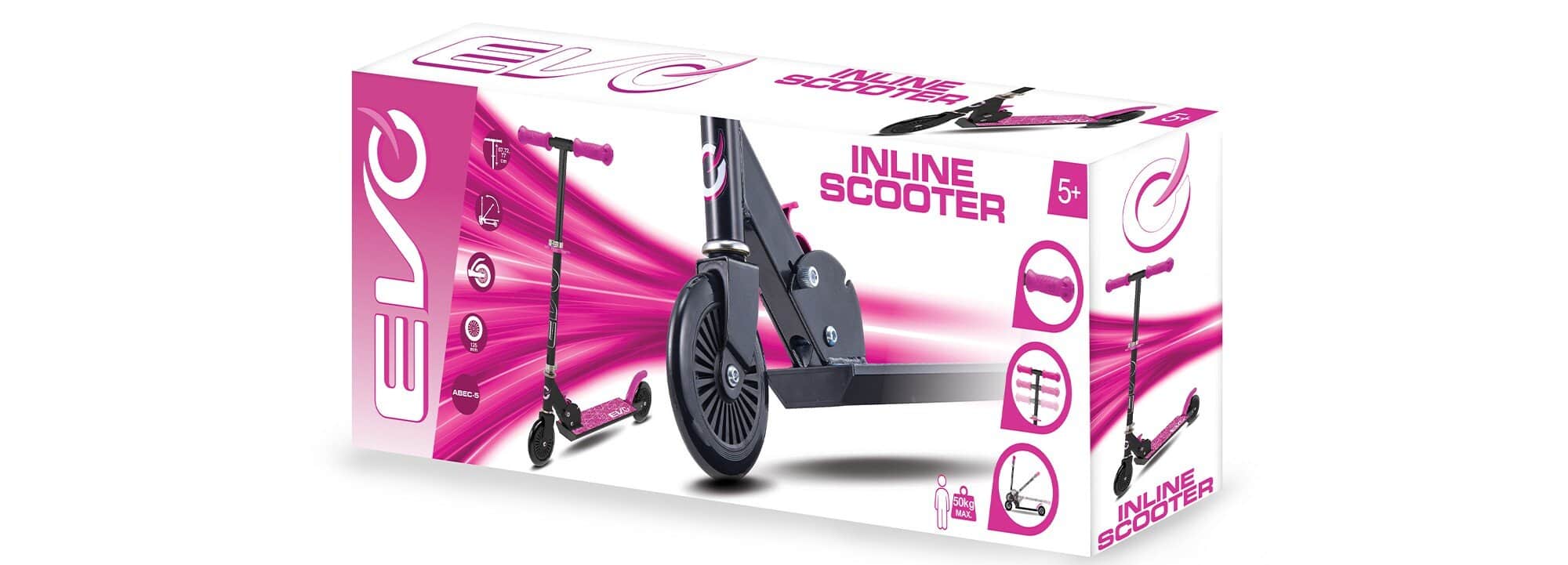 EVO Inline Scooter - Pink