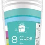 Wholesale Spots & Stripes Cups Pack of 8 8oz from Harrisons Direct
