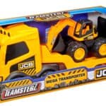 Teamsterz JCB Mega Transporter with Excavator from Harrisons Direct