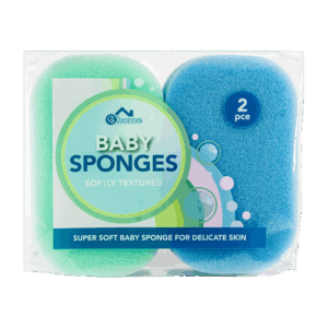 2 Pack Baby Sponges from Harrisons Direct