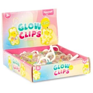Wholesale Animal Glow Up Clip CDU from Harrisons Direct
