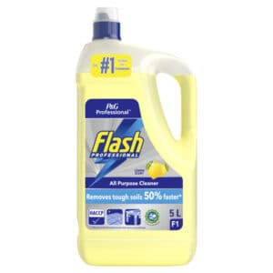 Wholesale Flash Professional All Purpose Cleaner Lemon 5L from Harrisons Direct