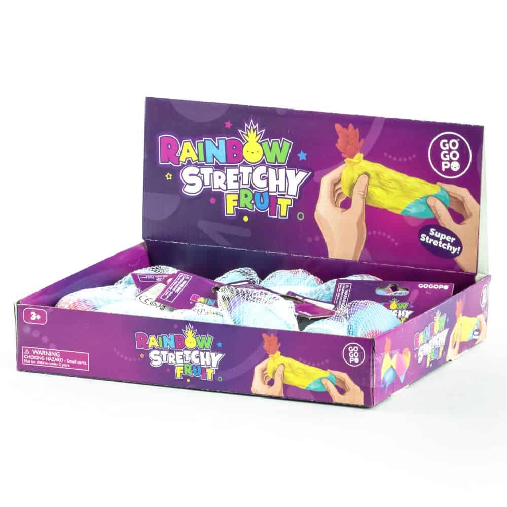 Wholesale Rainbow Stretch Fruit CDU from Harrisons Direct