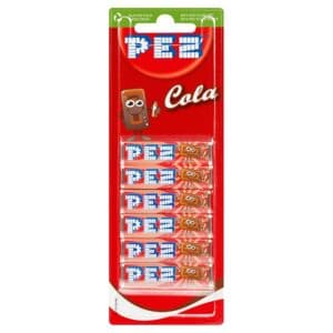 Wholesale Pez Refill Pack - Cola 6's from Harrisons Direct