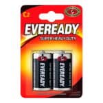 Wholesale Eveready C Super Heavy Duty Zinc Batteries 2pk from Harrisons Direct