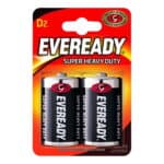 Wholesale Eveready D Super Heavy Duty Zinc Batteries 2pk from Harrisons Direct