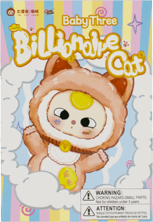 Baby Three – Billionaire Cat Blind Box from Harrisons Direct