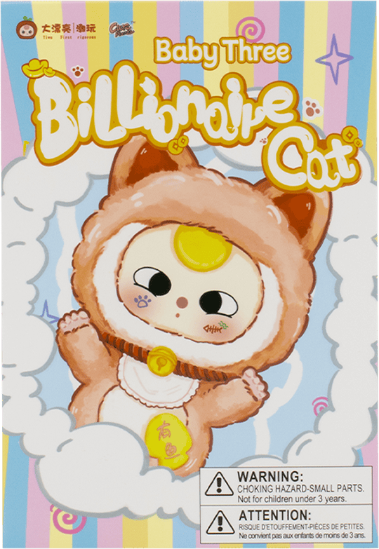 Baby Three – Billionaire Cat Blind Box from Harrisons Direct