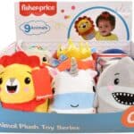 Wholesale Fisher Price 8'' Animal Plush CDU from Harrisons Direct