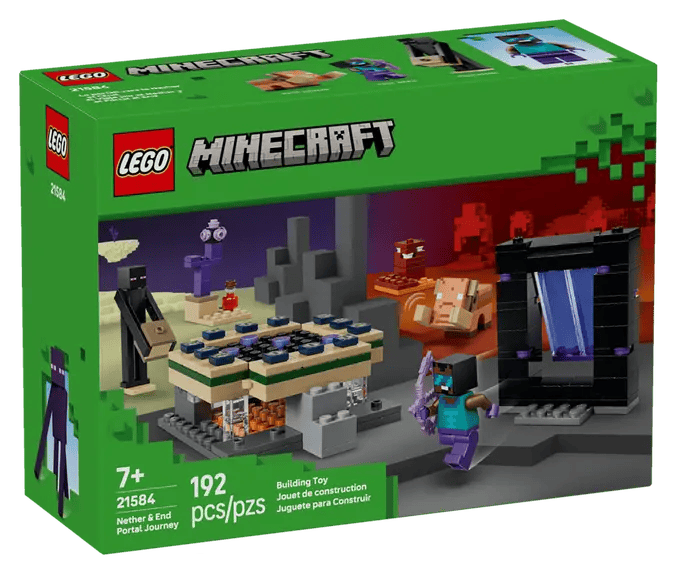 Wholesale LEGO Minecraft 21584 Nether & End Portal Journey from Harrisons Direct