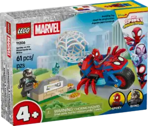 Wholesale LEGO Spidey 11206 Spidey on his Motorcycle vs Rhino from Harrisons Direct